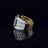 Eclat CZ Yellow Gold Ring